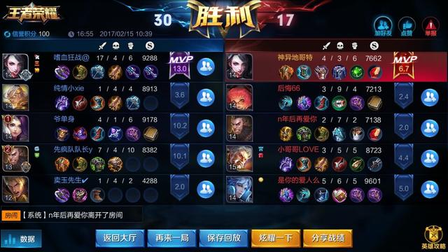 王者荣耀人物自己怎么出装