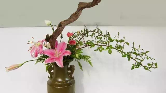 西方式插花艺术的基本花型