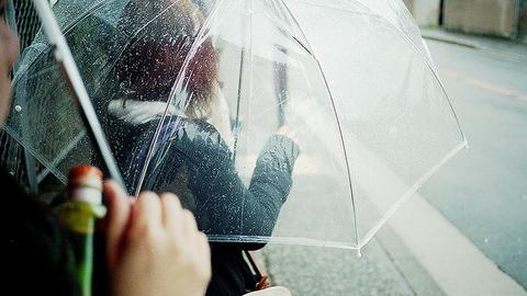 适合雨天发朋友圈的句子开心