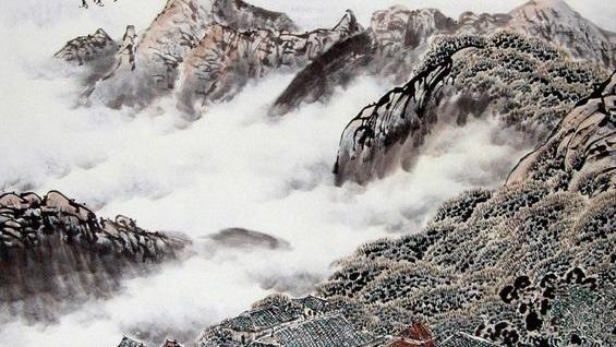 寫四句描寫泰山的詩句