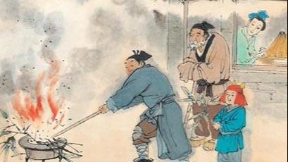 关于春节习俗和古诗词的手抄报