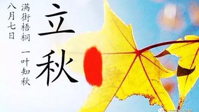 立秋诗句唯美古诗词