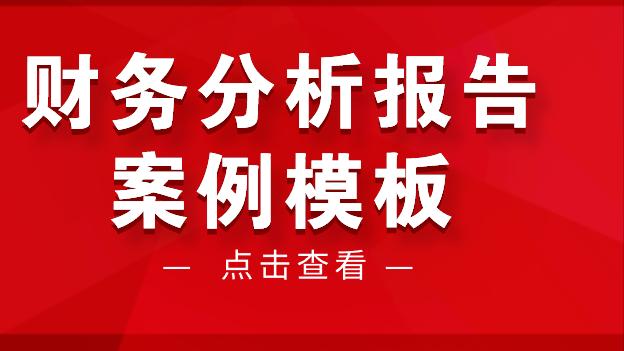 案例分析报告模板