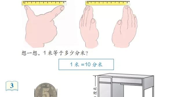 认识毫米分米教学设计