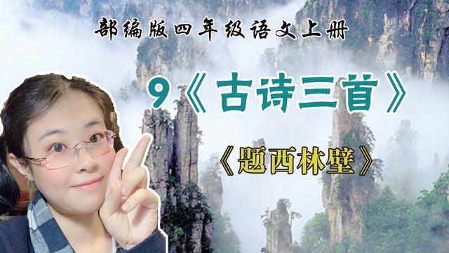 四年级上册题西林壁诗意