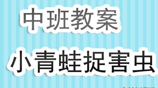 青蛙捉害虫游戏教案反思