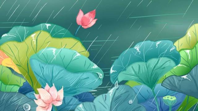 夏天雨后的诗句古诗