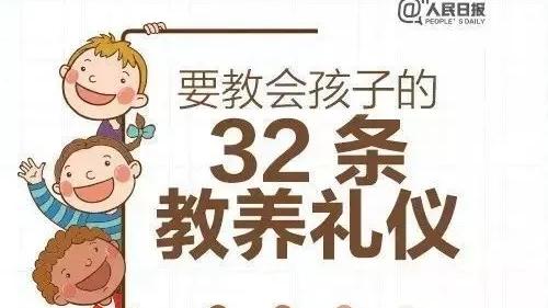 儿童应学的25条英语礼仪