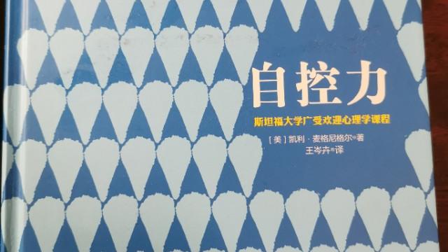 自控力读书心得1000字