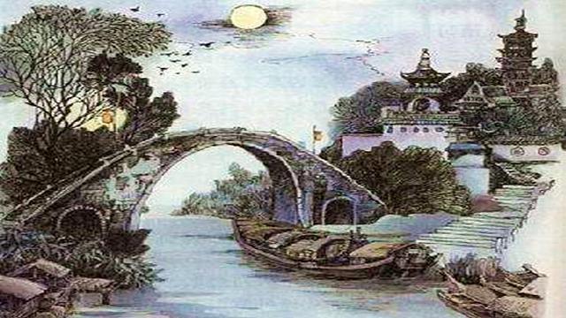 描写水的柔美的诗句