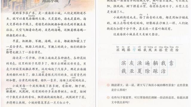 海滨小城教案（精选）