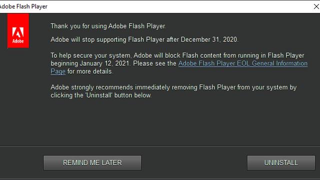 win10提示设置flash