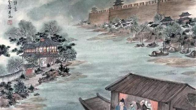 泊秦淮烟笼寒水月笼沙怎么理解