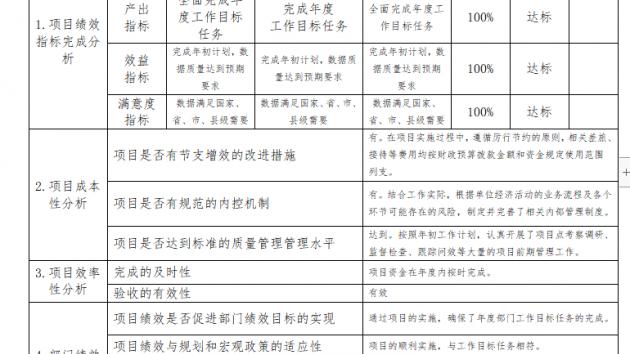 绩效评价整改报告精选