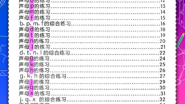 学拼音字母10篇