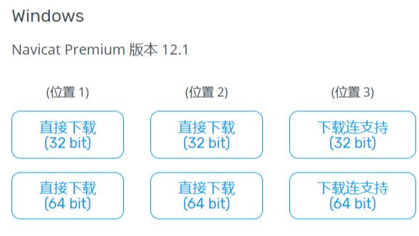 navicatwin10安装