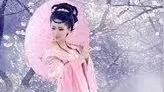 描寫雪中人的優美詞句