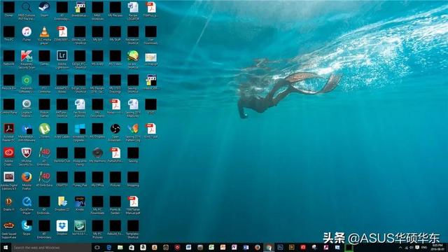 win10设置桌面图标错误