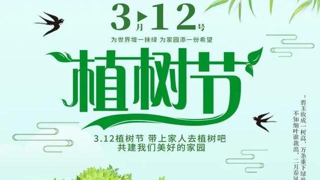 幼儿园植树节横幅标语