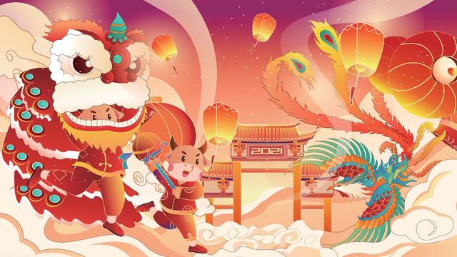 迎接新年的句子大全