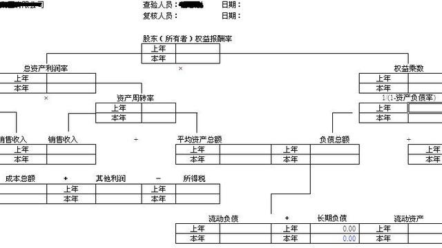 杜邦财务分析体系的应用