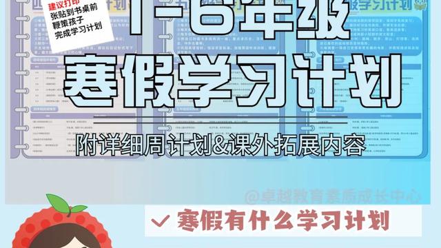 【精华】学习计划小学模板六篇