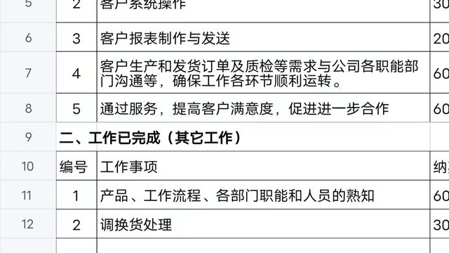  试用期工作总结