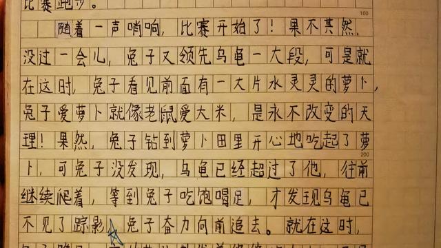 龟兔赛跑作文集合