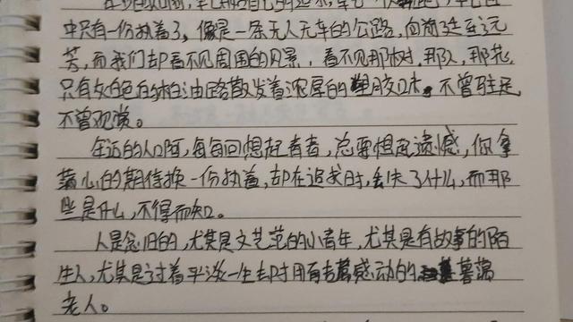 那一次我真遗憾作文初一