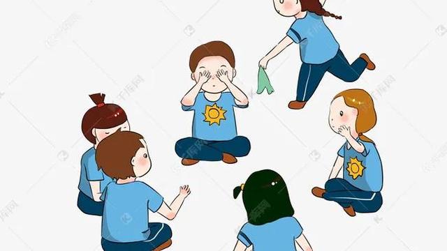 关于丢手绢游戏的作文30字