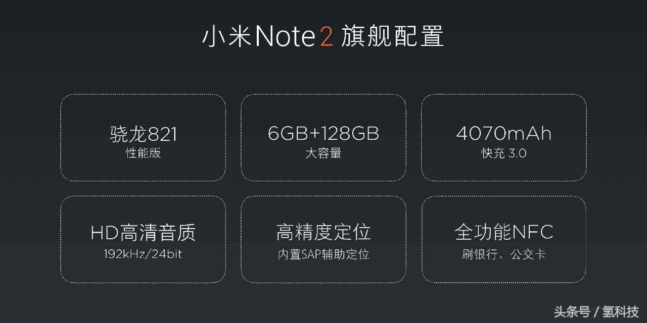 小米手机Note2宣布公布，高科技机皇，iPhone7数次被秒