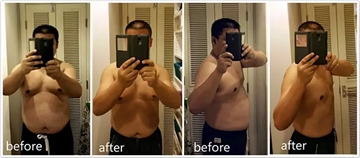 运动8周瘦26斤，40岁的我坚持努力去收获健康