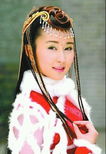 董鄂妃,后来喜欢她是在宝莲灯里面饰演的小玉,后来的鹿鼎记的建宁公主