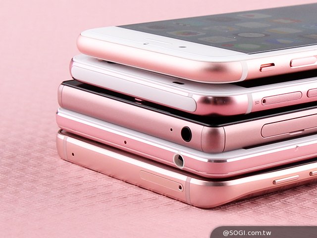 情人節大決戰：iPhone6s，Note5等五旗艦粉色系來襲
