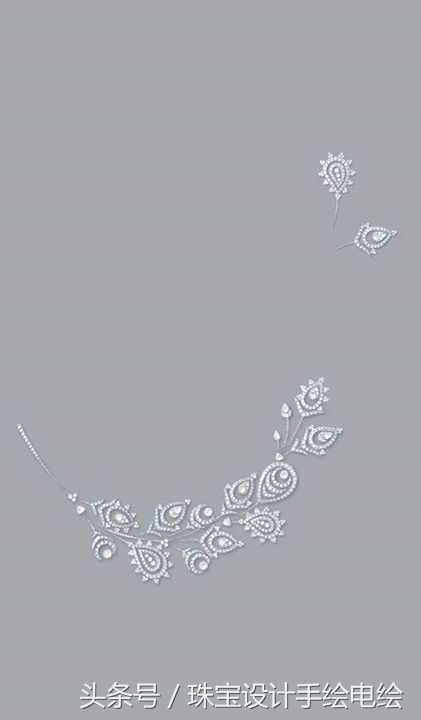 这些珠宝手绘设计手稿足以欣赏一整年