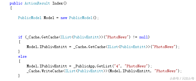 Asp.net MVC 利用Cache缓存数据