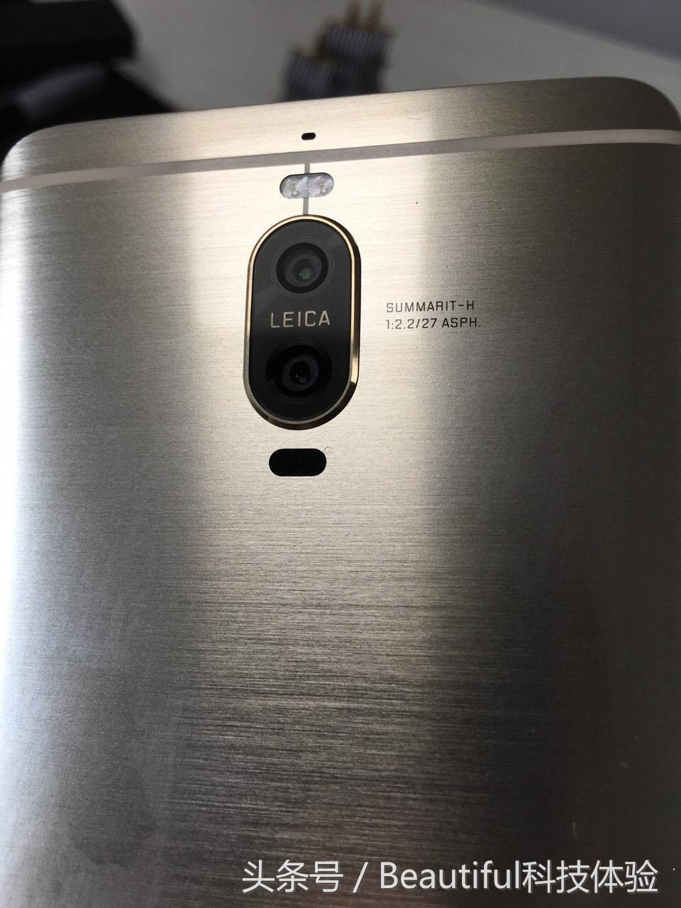 华为公司Mate9Pro(斜面非玛莎拉蒂订制）真机曝出！