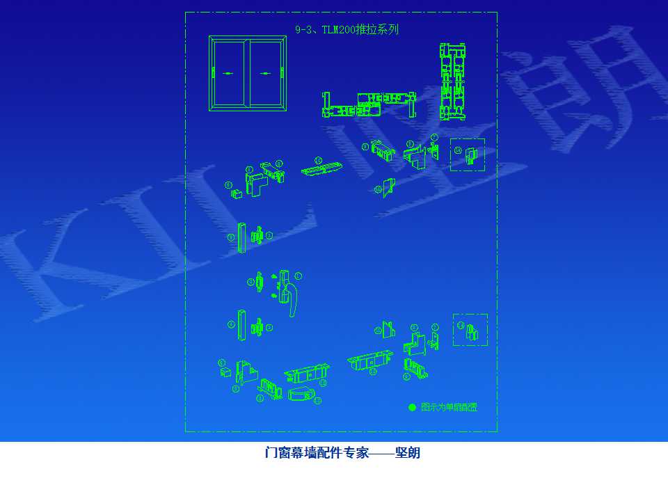 铝合金门窗基础知识（坚朗门窗内部资料）