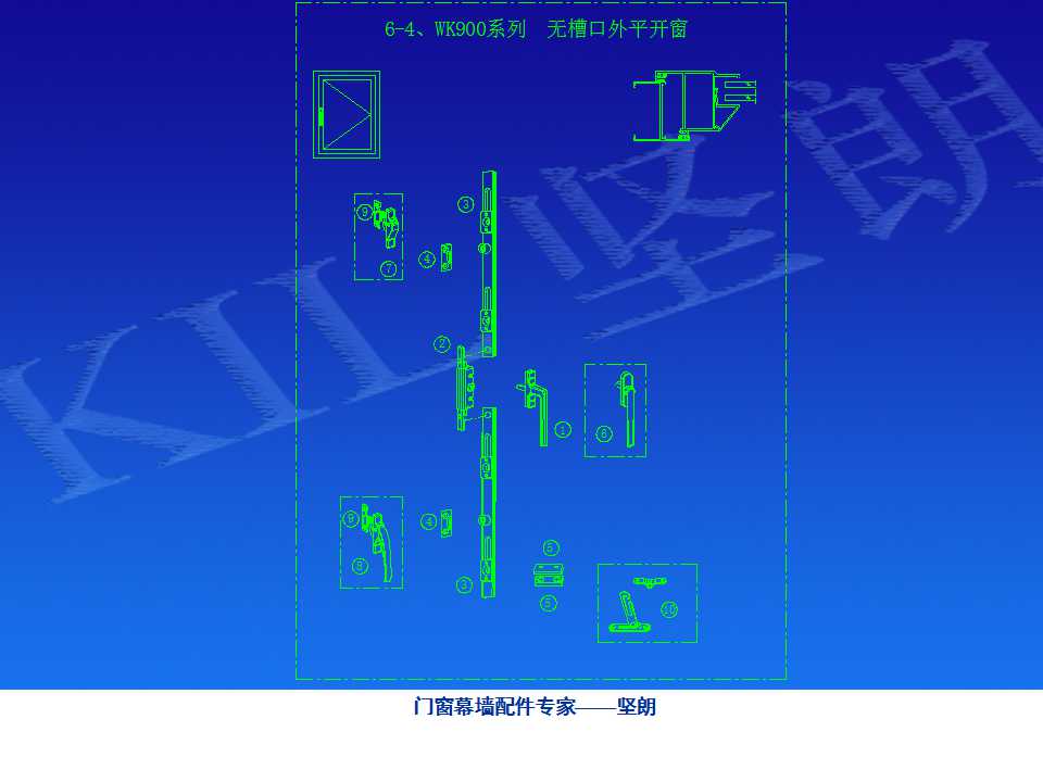 铝合金门窗基础知识（坚朗门窗内部资料）