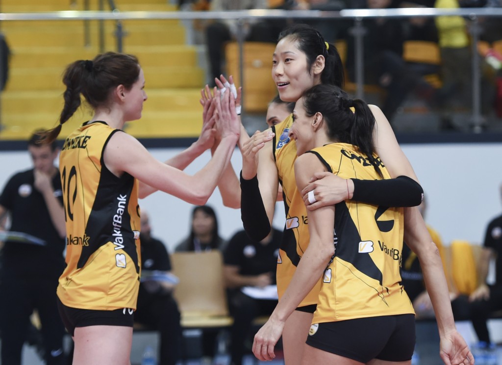 排球——女排欧冠：瓦基弗银行战胜乌拉洛奇卡