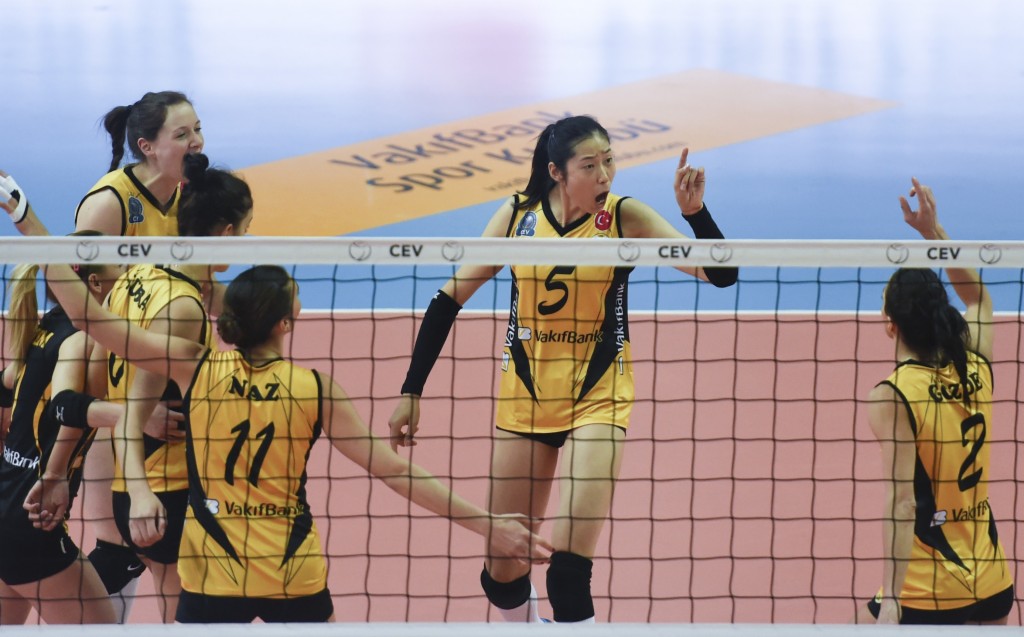 排球——女排欧冠：瓦基弗银行战胜乌拉洛奇卡