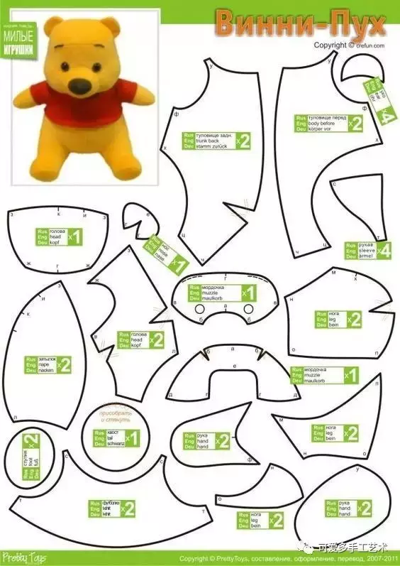 用旧衣服给孩子做几个小动物玩偶,第一个就爱不释手了!-第14张图片-农百科 用旧衣服给孩子做几个小动物玩偶,第一个就爱不释手了!-第14张图片-农百科