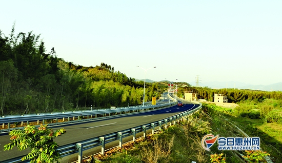 省道119线龙华至龙门县城段完成改造 促进龙门发展