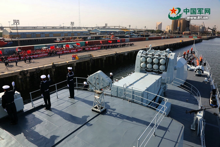 第二十四批护航编队结束对科威特友好访问