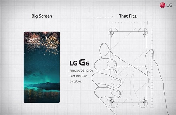 小米MIX真实的对手来啦：LG G6明确为全屏手机！