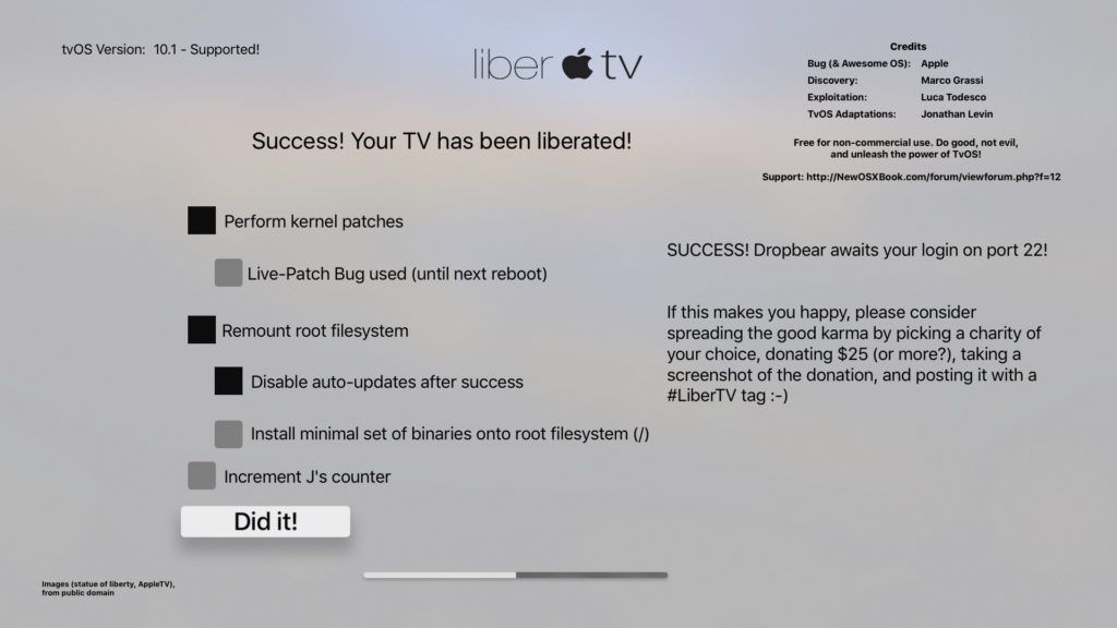 Apple TV 4该如何越狱：这里有详尽的流程