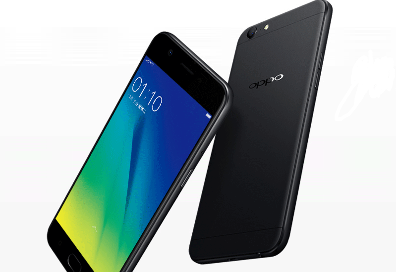 灰黑色手机上中的清新自然，OPPO A57更合适年青人