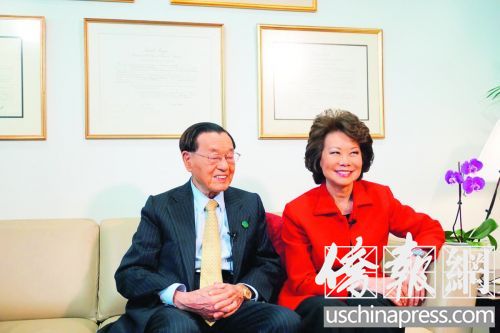 美华裔运输部长赵小兰谈事业家庭：爱和勇气助成功