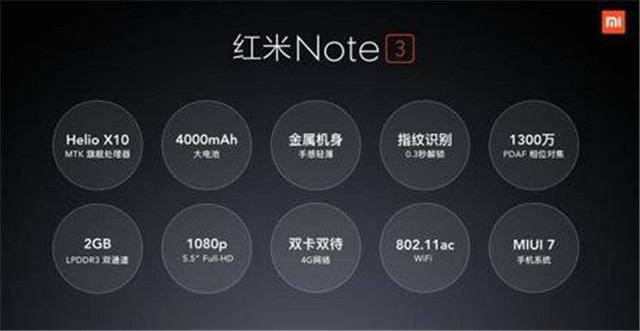 紅米noteNote3：可能是最經典的一款紅米手機！