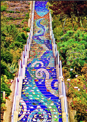 春节出境：处处都是艺术 盘点世界上最独具匠心的楼梯